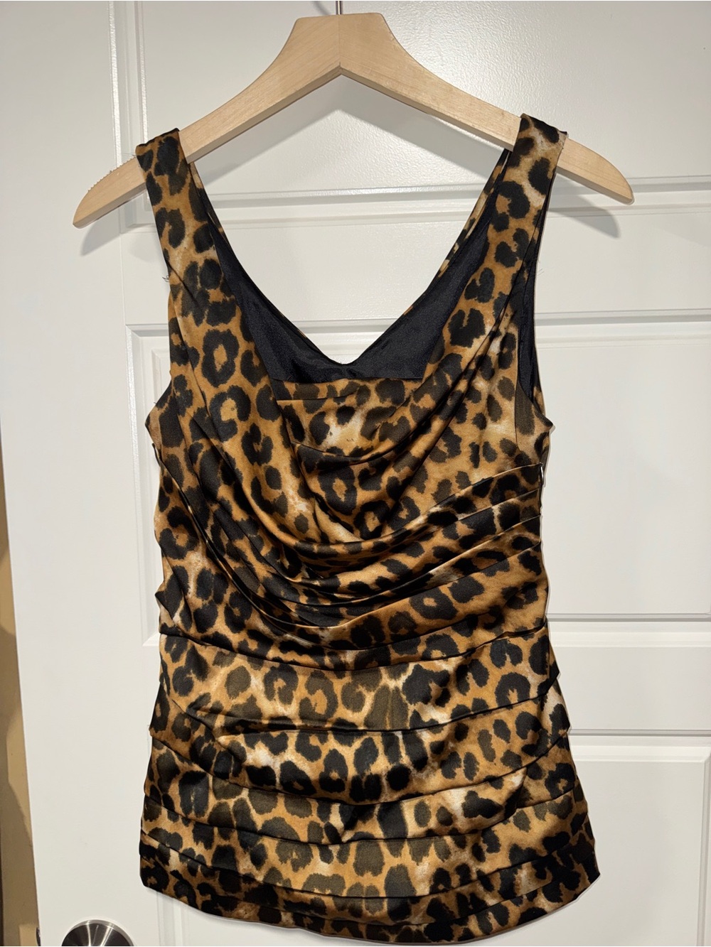 Express Leopard Print Tank Top